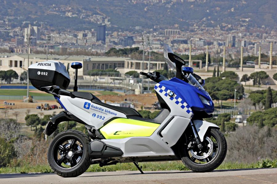 BMW C evolution Policia